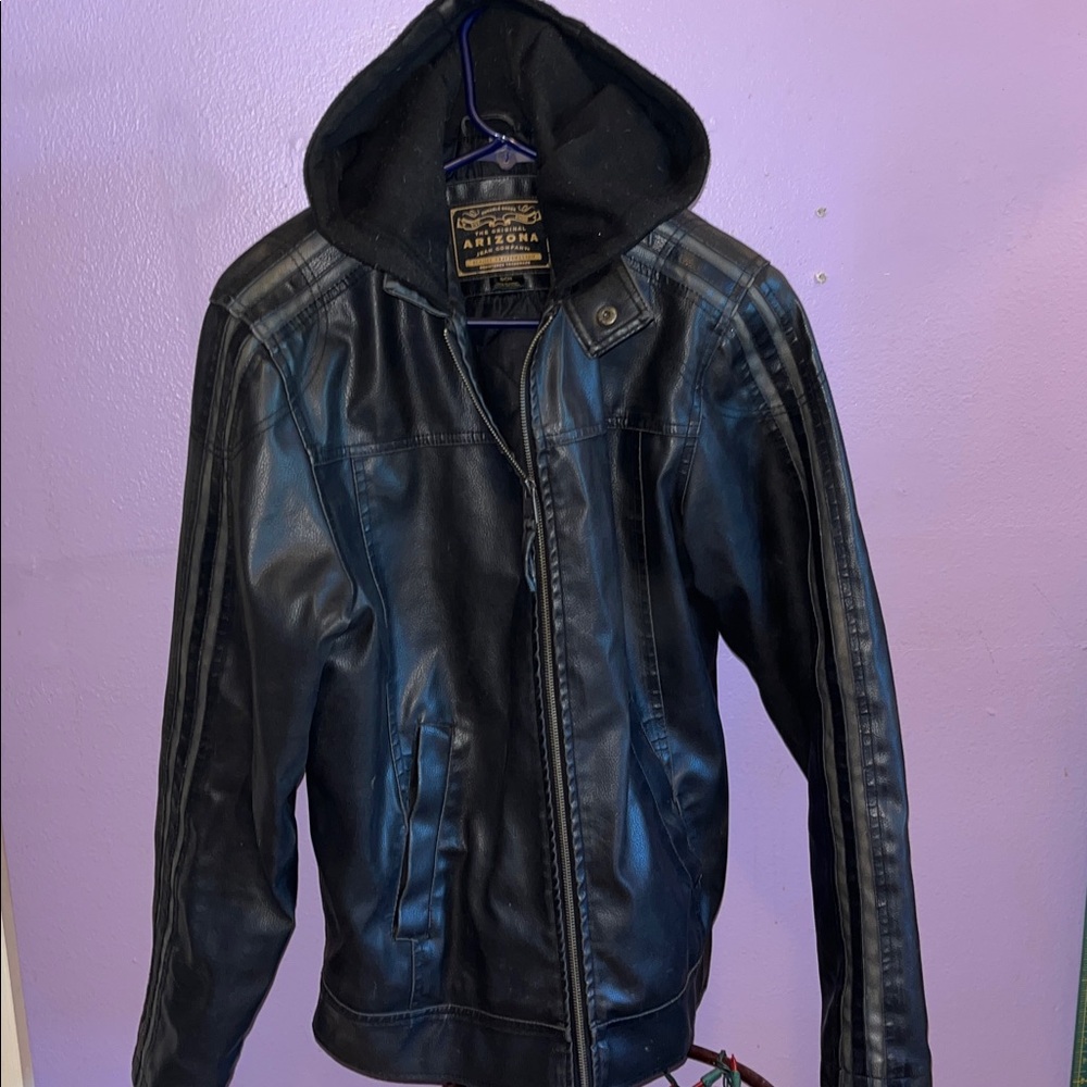 Arizona Jean Company Black Bomber Jacket
